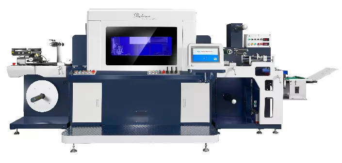 350FLASH Digital plotter cutting with laser cutting machine