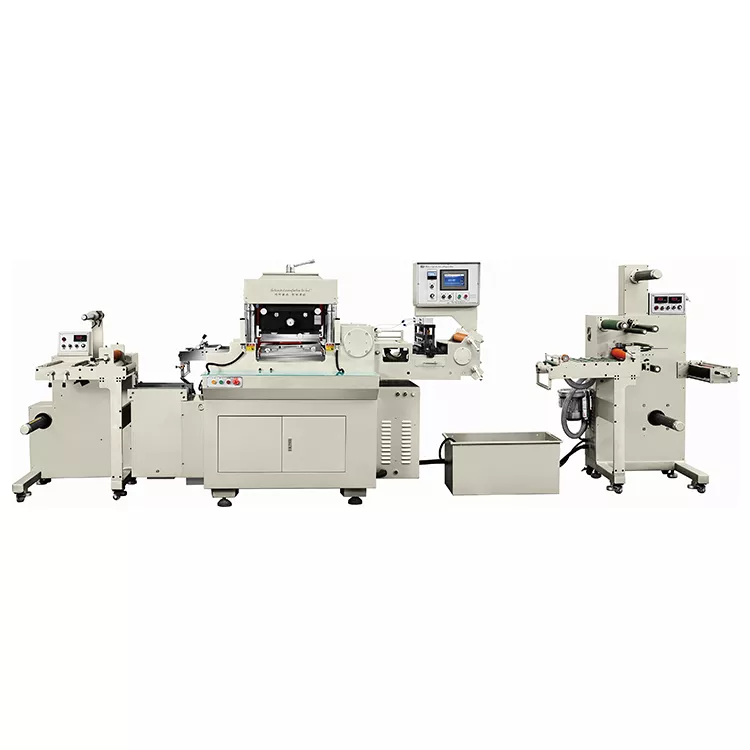 330A-460A-550A Single station high speed hot stamping and die cutting machine